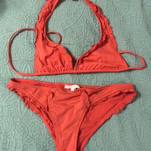 Coral Chloe bikini!